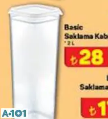 BASİC SAKLAMA KABI 2 L BASİC SAKLAMA KABI 2 L